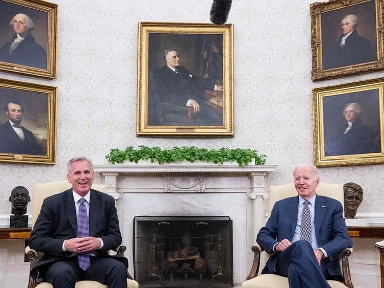 Joe Biden Kevin McCarthy