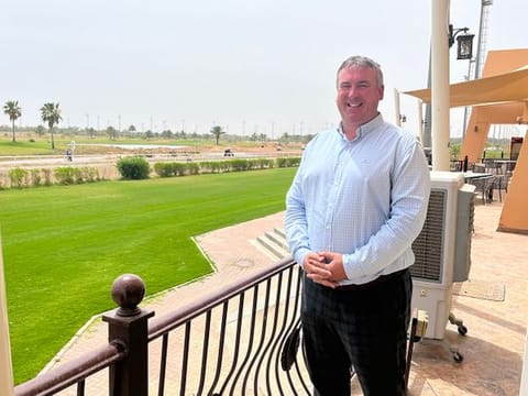 Tom Buchanan, Operations Manager at Al Ain Equestrian, Shooting & Golf Club. 