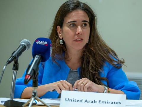 Ambassador Lana Nusseibeh said: The risks are high, the war in Gaza is very clearly an open wound and it’s destabilising the region."