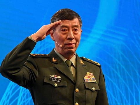 China's Minister of National Defence Li Shangfu.