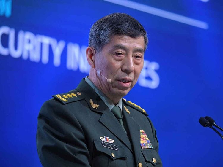 Chinese Defence Minister Li Shangfu