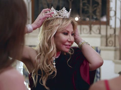 Anna Shay in a scene from the series 'Bling Empire'.