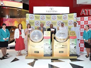 UAE national, American expat win $1 million each in Dubai Duty Free draws