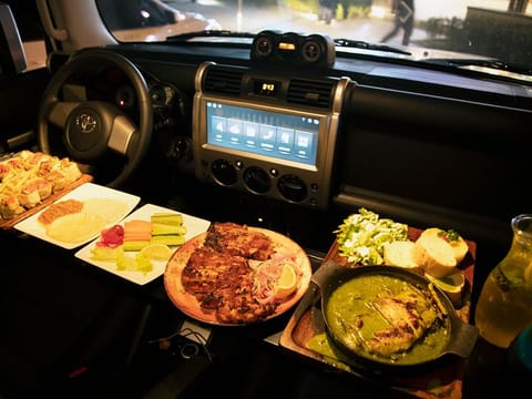 Have you tried the car dine-in service at a cafeteria in the UAE? It's the newest trend on social media. 
