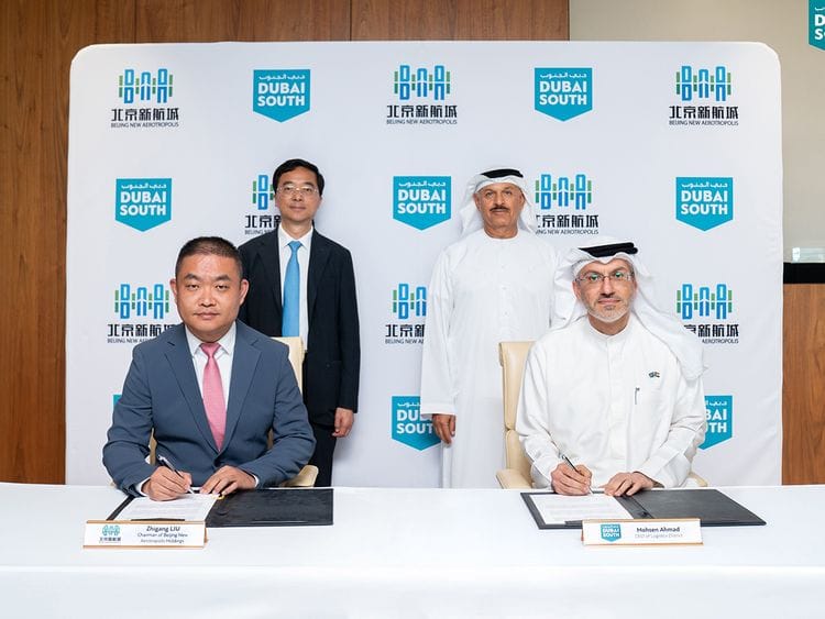 Dubai Douth and Beijing New Aerotropolis