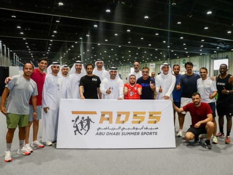 The inauguration of the Abu Dhabi Summer Sports.