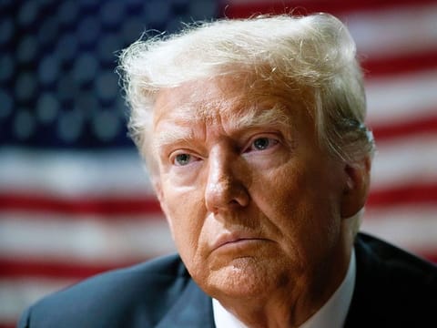 Former US President Donald Trump 