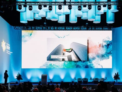 A previous WANO event announcing UAE's hosting of the meeting