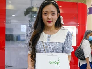 Emirati and Korean calligraphers unite in a captivating collaboration at Seoul International Book Fair