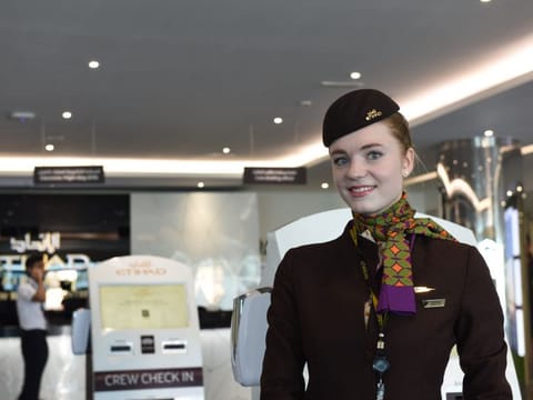 It was my dream to become a cabin crew as I always loved travelling, exploring new countries, meeting different people, says Ecaterina Dmitrenco.