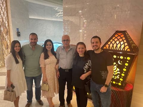 Amani Zaher and her family