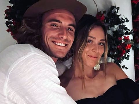 Paula Badosa and Stefanos Tsitsipas