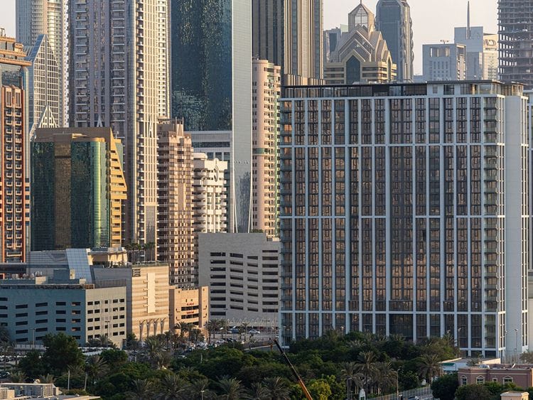 Stock - Dubai skyline / Dubai property / property market / Dubai