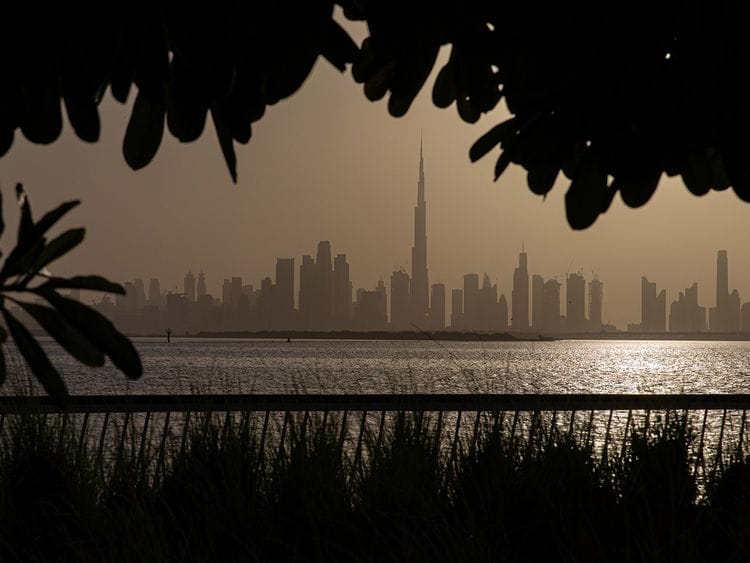 Stock - Dubai skyline / Dubai property / property market / Dubai