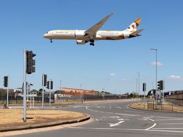 Stock UAE- UK travel