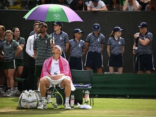 Weather plays spoilsport: Wimbledon and Ashes Test under the rain spell - in pictures