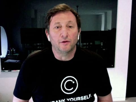 Celsius Network founder Alex Mashinsky speaks in a still image from a video conference interview in New York City, U.S. January 5, 2021.