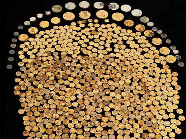 Gold coins