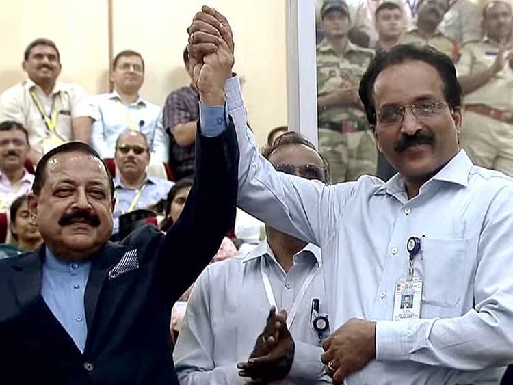 Jitendra Singh chandrayaan Indian Space Research Organisation (ISRO) chairman S. Somanath