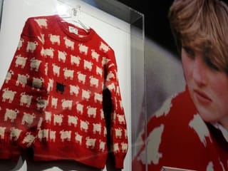 Princess Diana’s ‘black sheep’ jumper to be auctioned