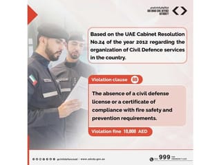 Dh10,000 fine for flouting fire safety rules in Abu Dhabi