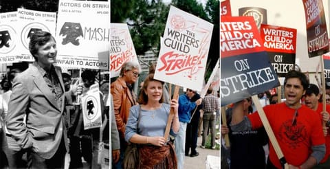 In pictures: A lowdown on what happened in the previous Hollywood strikes