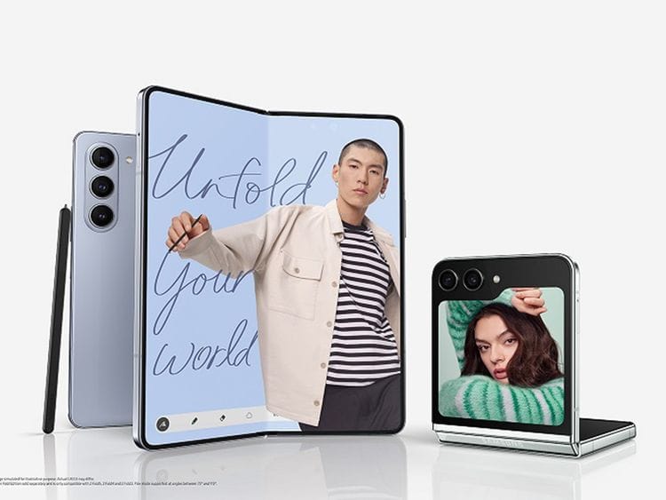 Samsung Flip 5 and Fold 5