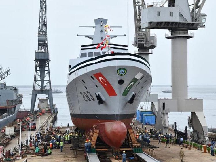 PNS Tariq is the fourth and the last of MILGEM corvettes built by Turkiye for Pakistan. 