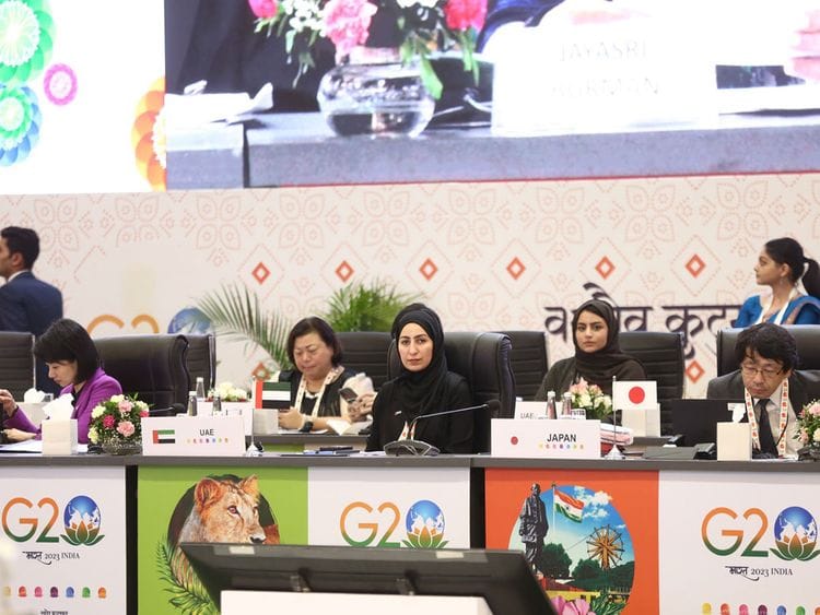 Hanan-Ahli-in-the-Ministerial-Conference-on-Empowerment-in-the-G20-1691420198286