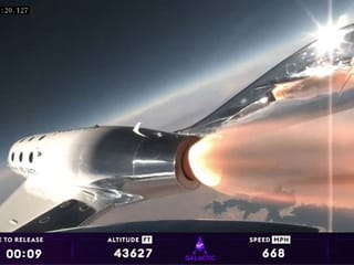 Virgin Galactic rockets its first tourist passengers into space
