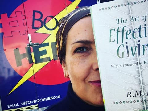 Dubai-based Montserrat Martin says a little effort in carrying books while travelling goes a long way in helping those who do not have access to books. 