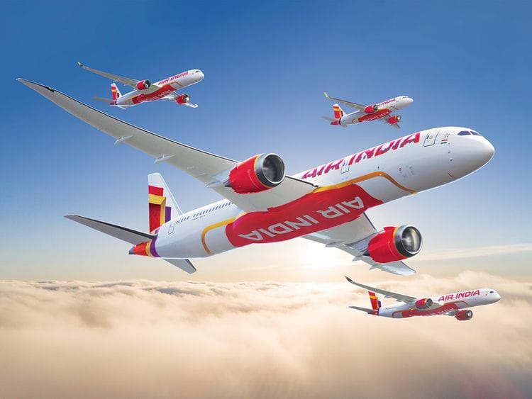 Stock Air India New Look