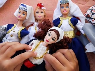 Bosnian girl creates 'folklore Barbie' as film wins doll new fans worldwide 