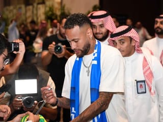 Pictures: Neymar lands in Saudi ahead of unveiling ceremony