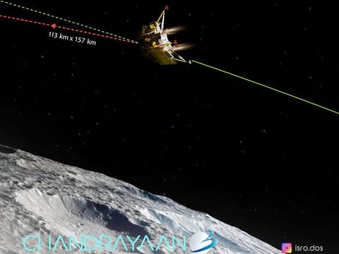 Vikram Lander Module of India's Chandrayaan-3 moon mission successfully completed a 'deboosting' operation that reduced its orbit to 113 km x 157 km, on Friday. The second deboosting operation is scheduled for August 20, 2023, around 0200hrs IST. 