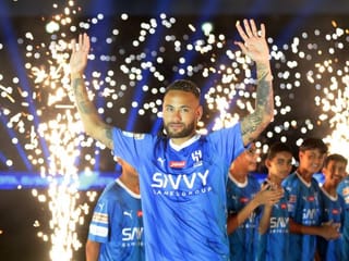 Photos: Neymar gets rapturous welcome at Saudi club Al Hilal