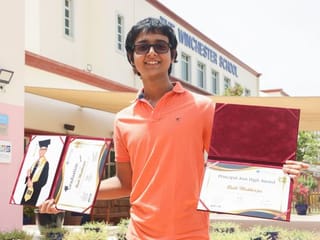 Dubai boy with cancer aces A levels despite the odds