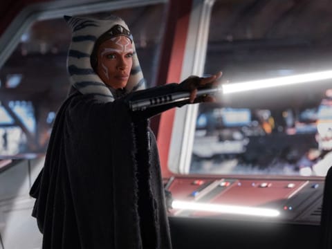 Rosario Dawson as Ahsoka in Disney Plus’s 'Ahsoka'.