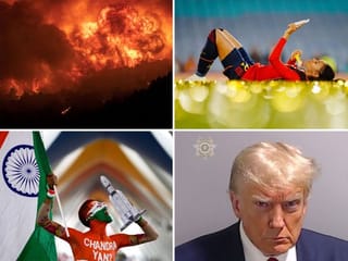 Greece wildfire, Spain's World Cup win, India's moon landing celebration and more: Top 10 pictures of the week from around the world