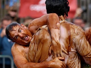Scuffle in the sauce: Inside the World Gravy Wrestling Championships