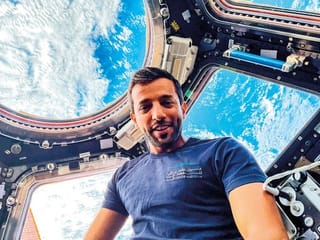 Grand reception for UAE space hero Sultan Al Neyadi - who has already set eyes on the Moon