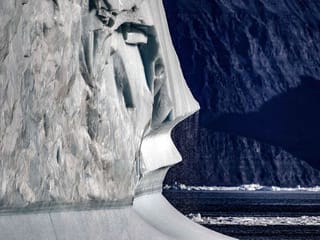 Photos: Scientists study melting icebergs at Greenland's Scoresby Fjord