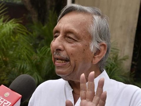 Congress leader Mani Shankar Aiyar 