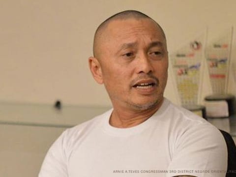 File photo of former Philippine Congressman Arnulfo Teves Jr.