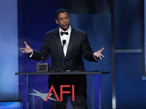 Hollywood actor Denzel Washington.