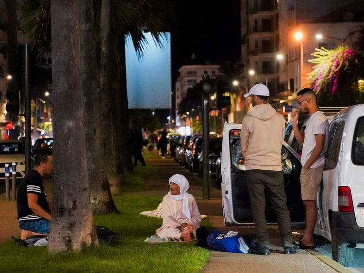 Marrakech morocco quake