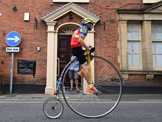 Photos: Cyclists race on classic 19th-century bicycles