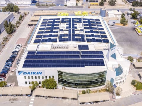 The Daikin headquarters at Jafza, Dubai