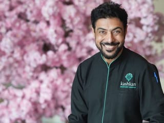 Indian celebrity chef Ranveer Brar cooks chicken at 18,000 feet for Bollywood star Aparshakti Khurana 