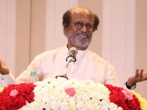 Indian superstar Rajinikanth.
